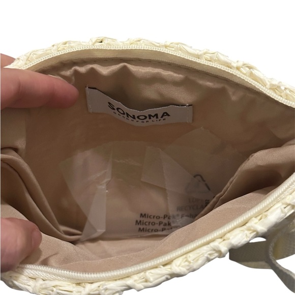 Sonoma Maya Straw Verbiage Tote & Wristlet Set - Picture 8 of 11